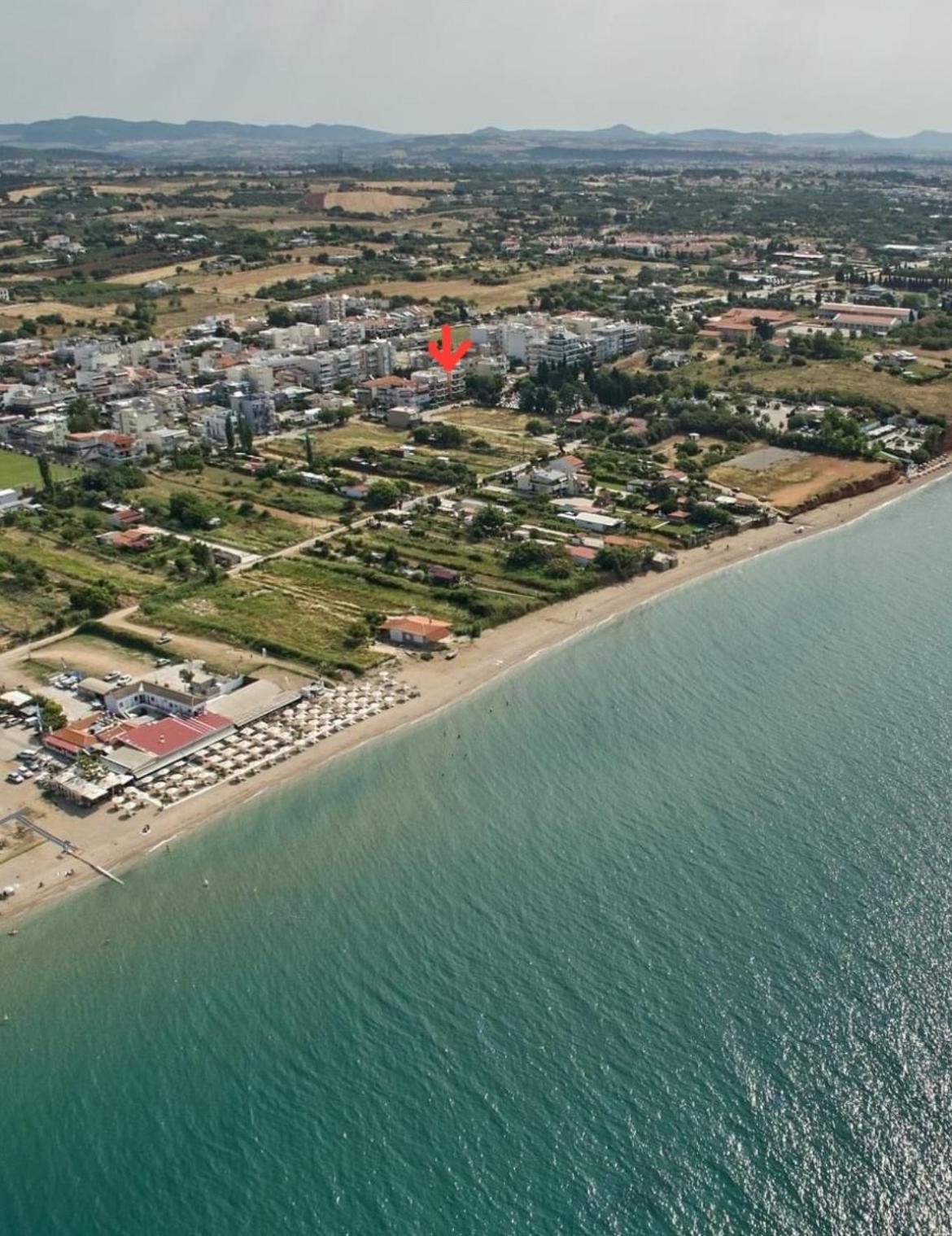 Studio Στην Νέα Χιλή Με Θέα Στην Θάλασσα Néa Khilí Exterior foto